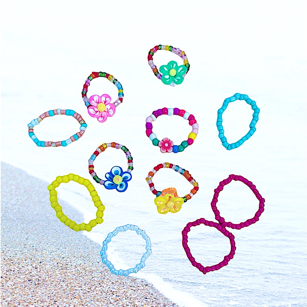 Beaded Toe Rings